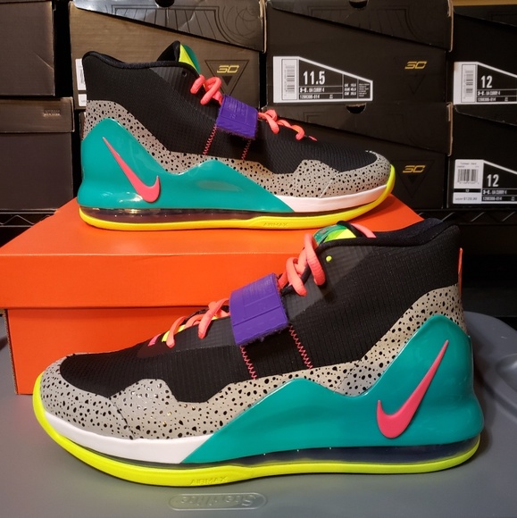 nike air force max black volt hot punch